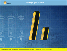 Tablet Screenshot of light-guards.co.uk